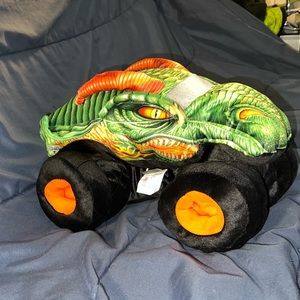 Monster jam Dragon plush truck replica